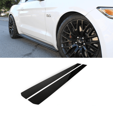 2015-2018 Ford Mustang Side Skirt Extension V1 - Aeroflowdynamics