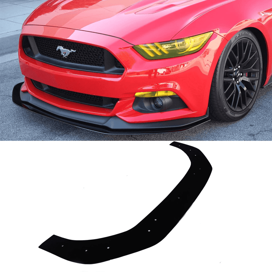 2015-2017 Ford Mustang Front Splitter V2 - Aeroflowdynamics