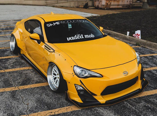 2013-2016 Frs Splitter ( Trd Bumper) - Aeroflowdynamics