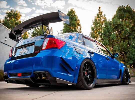 2011 - 2014 Subaru Wrx/Sti Rear Canards (Sedan) - Aeroflowdynamics
