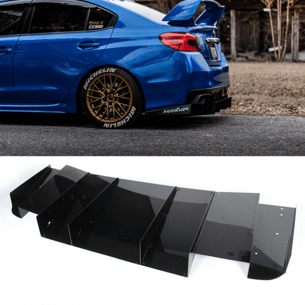 2015 - 2021 Subaru Wrx/Sti Rear Diffuser V2 - Aeroflowdynamics