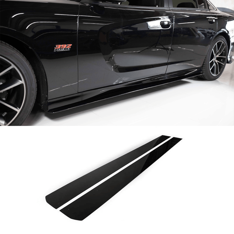 2015-2019 Dodge Charger Side Skirts V1 Scatpack Hellcat Daytona