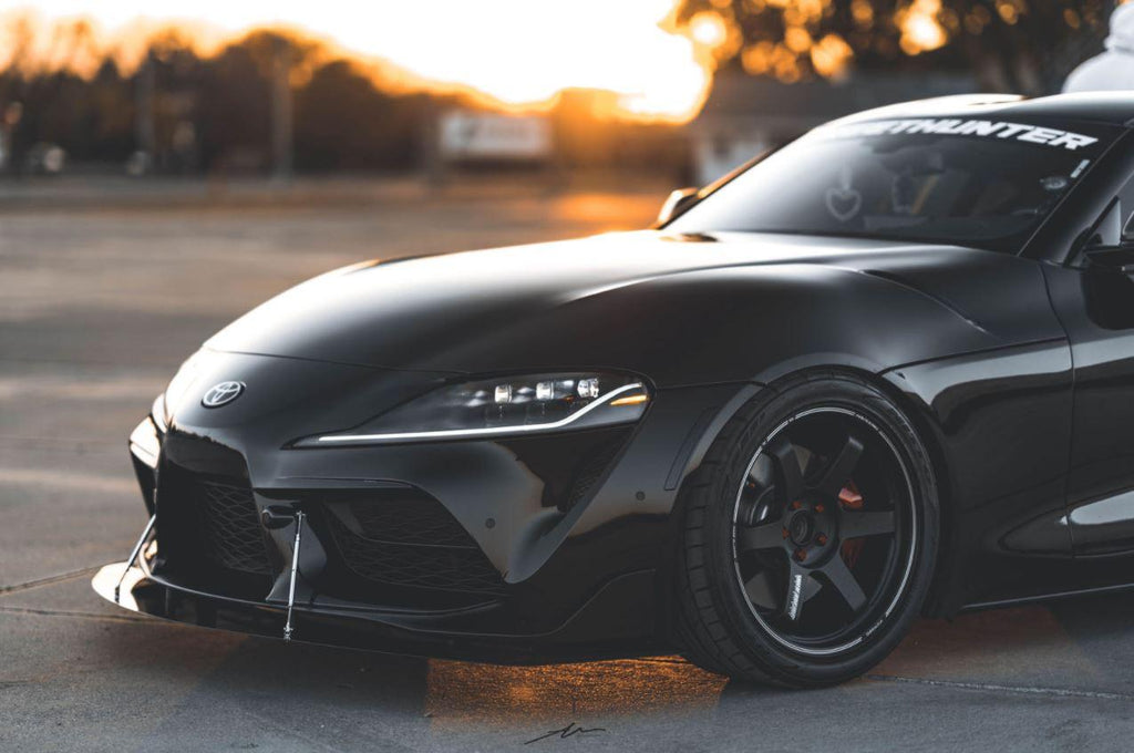 2020+ Toyota Supra A90 Front Splitter V1 - Aeroflowdynamics