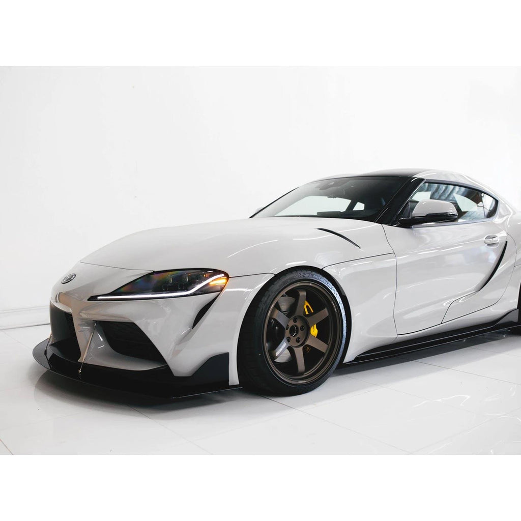 2020+ Toyota Supra A90 Front Splitter V1 - Aeroflowdynamics