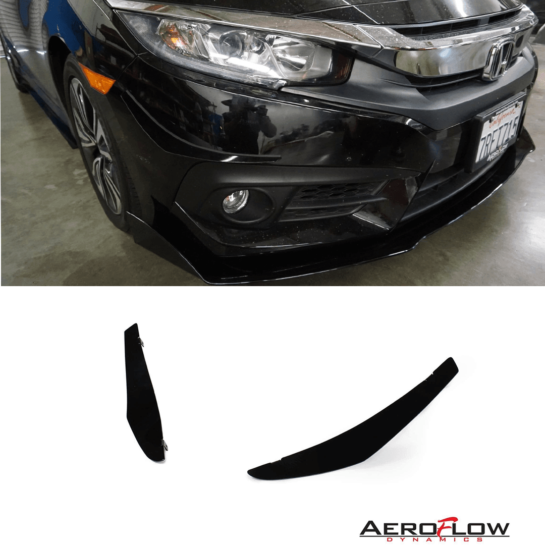 2016-2019 Honda Civic Sedan Canards V1 - Aeroflowdynamics