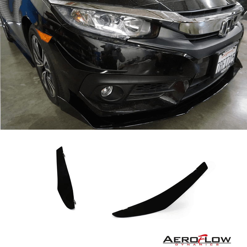 2016-2019 Honda Civic Sedan Canards V1 - Aeroflowdynamics