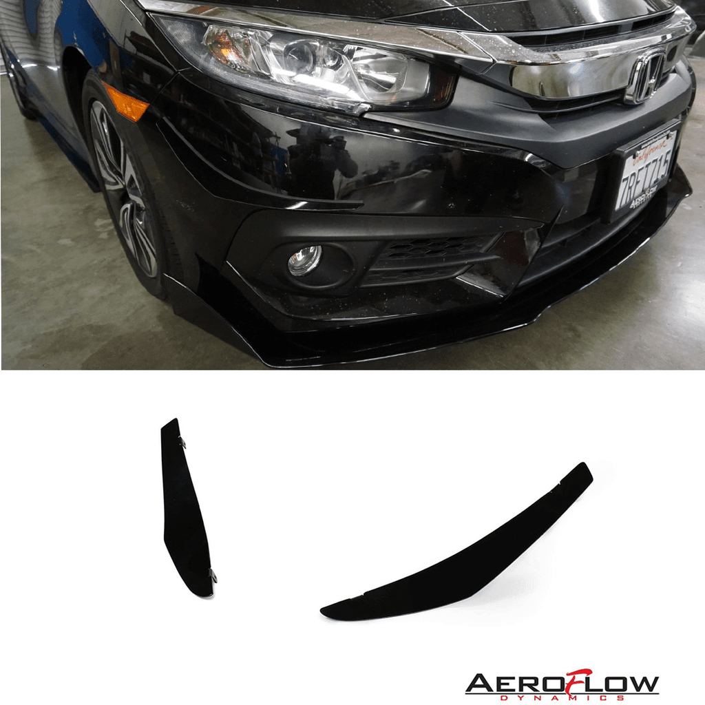 2016-2019 Honda Civic Sedan Canards V1 - Aeroflowdynamics