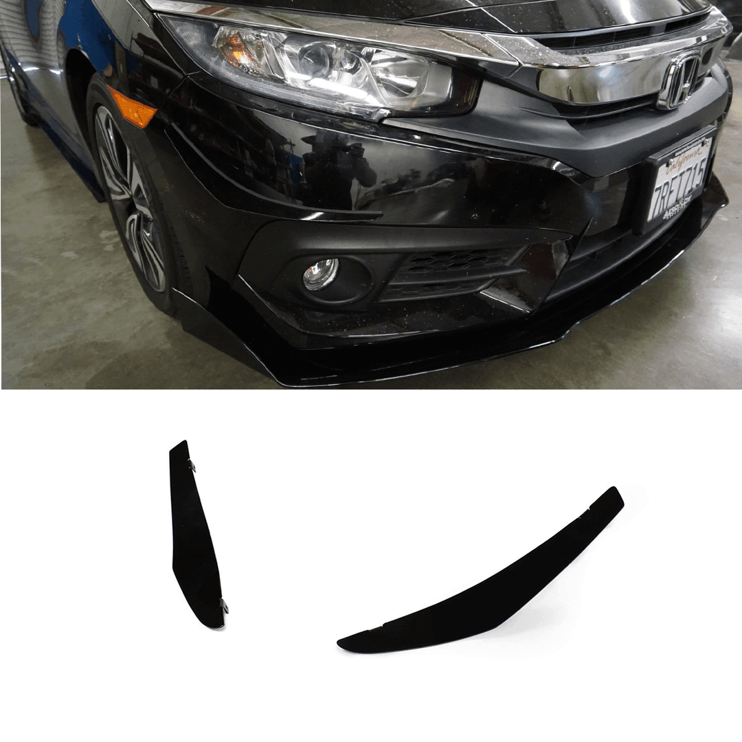 2016-2019 Honda Civic Sedan Canards V1 - Aeroflowdynamics
