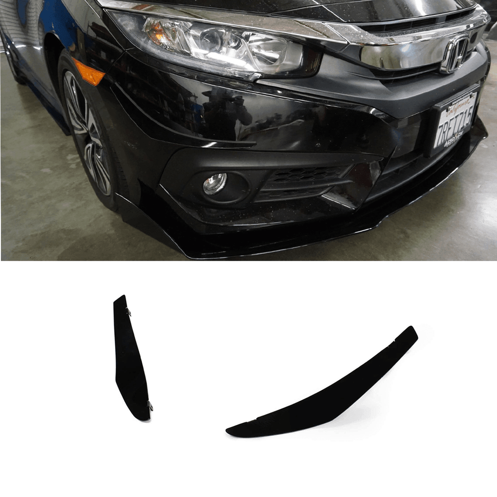 2016-2019 Honda Civic Sedan Canards V1 - Aeroflowdynamics