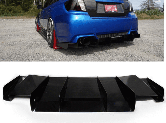 2011-2014 Subaru Wrx/Sti Rear Diffuser (Sedan) V1 - Aeroflowdynamics