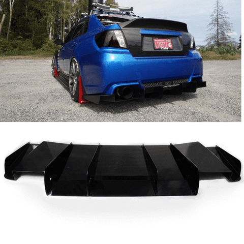 2011-2014 Subaru Wrx/Sti Rear Diffuser (Sedan) V1 - Aeroflowdynamics