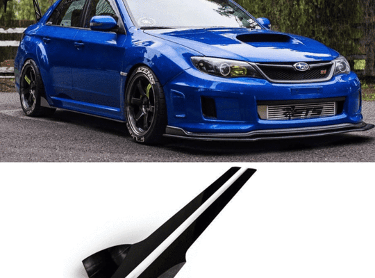 2008 - 2014 Subaru Wrx/Sti Side Skirt Extensions V2 - Aeroflowdynamics