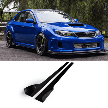 2008 - 2014 Subaru Wrx/Sti Side Skirt Extensions V2 - Aeroflowdynamics