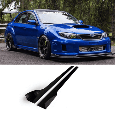 2008-2014 Subaru WRX STI Side Skirt Extensions V2
