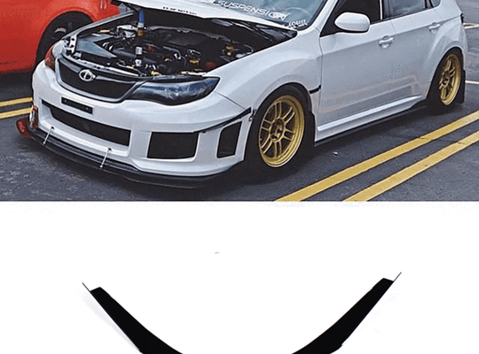 2008-2014 Subaru Wrx/Sti Canards V2 - Aeroflowdynamics