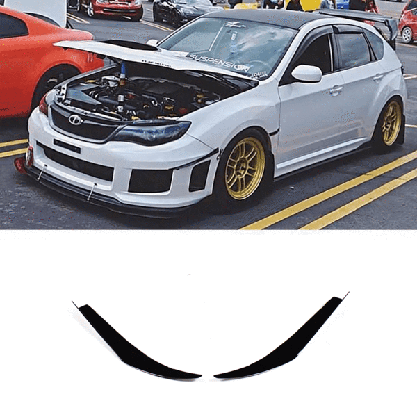 2008-2014 Subaru Wrx/Sti Canards V2 - Aeroflowdynamics