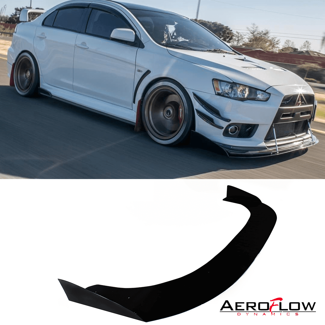 Evo x clearance front lip