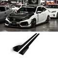 2017-2021 Honda Civic Side Skirt Extensions V2