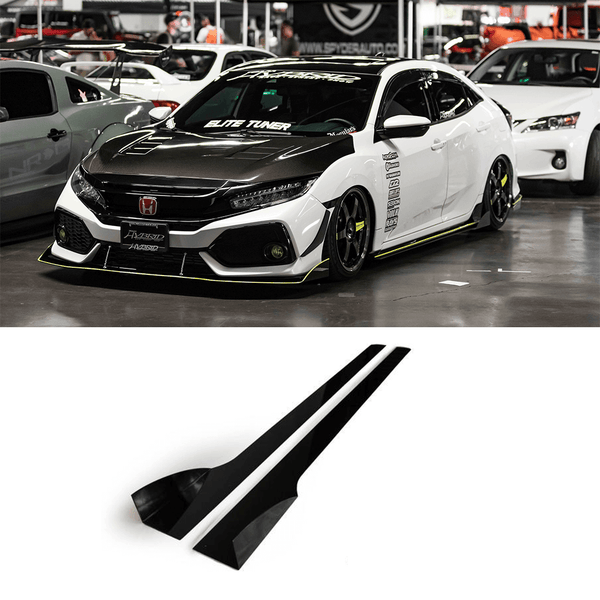 2017-2021 Honda Civic Side Skirt Extension (Civic Hatch/Sedan Type