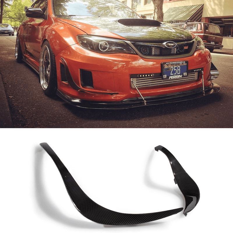 2011-2014 Subaru WRX STI Canards V4