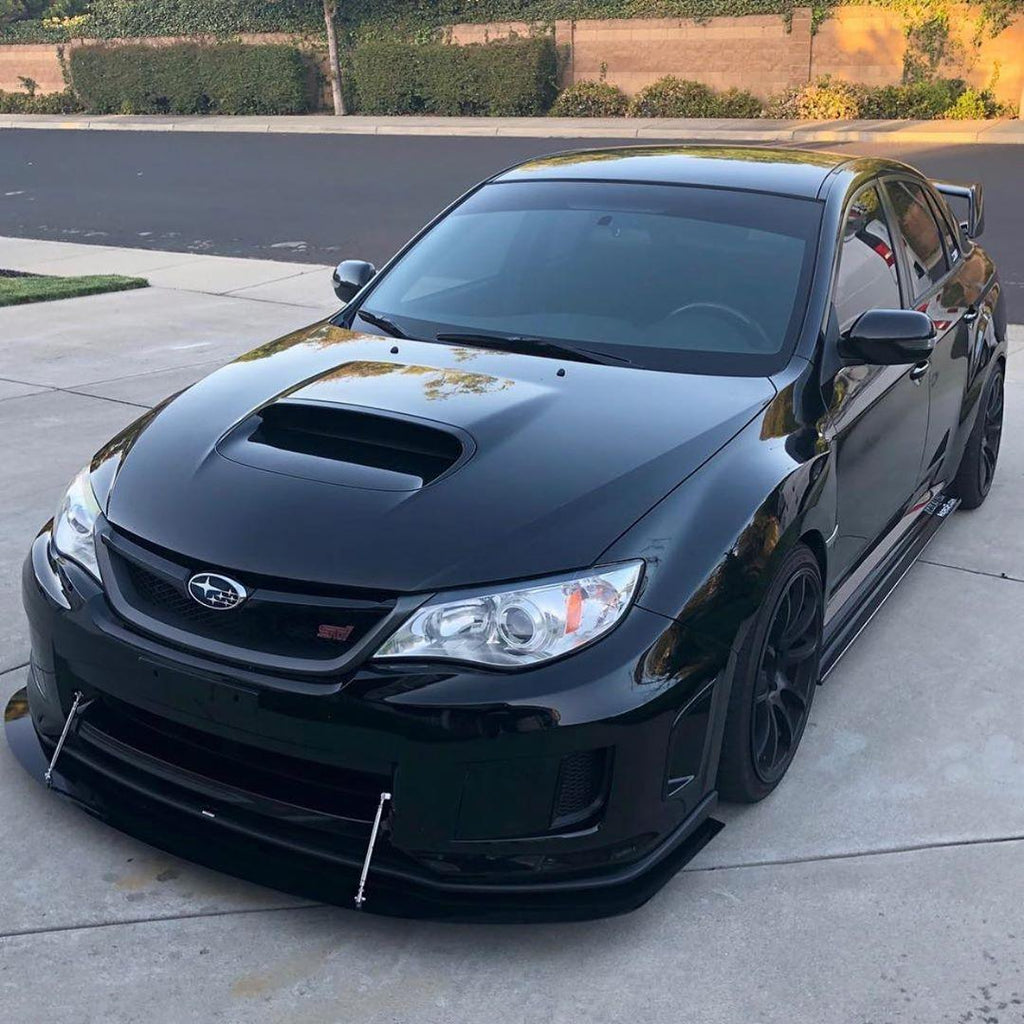 2008-2014 Subaru Wrx/Sti Front Splitter V4 - Aeroflowdynamics