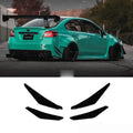 2015-2020 Subaru Wrx/Sti Rear Bumper Canards V1 - AeroflowDynamics