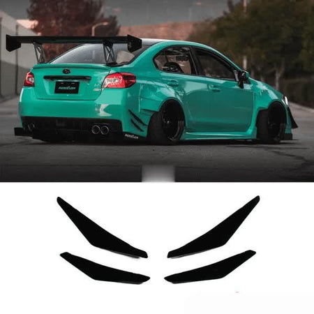 2015-2020 Subaru Wrx/Sti Rear Bumper Canards V1 - AeroflowDynamics