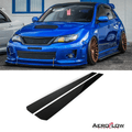 2008 - 2014 Subaru Wrx/Sti Side Skirt Extension V1 (Hatch And Sedan) - Aeroflowdynamics