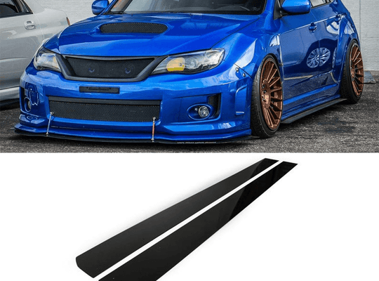2008 - 2014 Subaru Wrx/Sti Side Skirt Extension V1 (Hatch And Sedan) - Aeroflowdynamics
