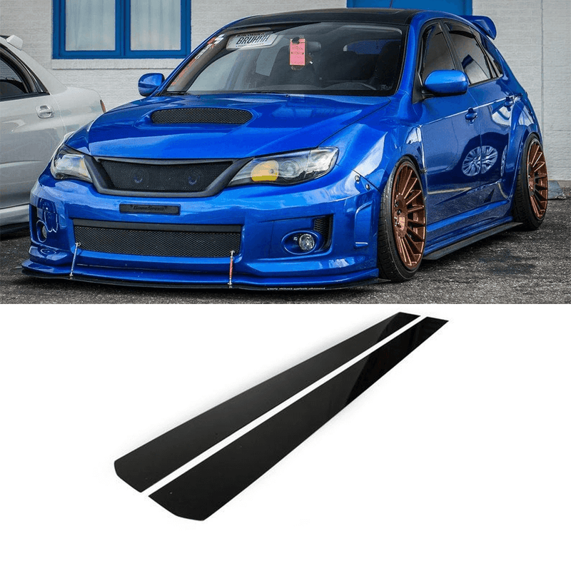 2008 - 2014 Subaru Wrx/Sti Side Skirt Extension V1 (Hatch And Sedan) - Aeroflowdynamics